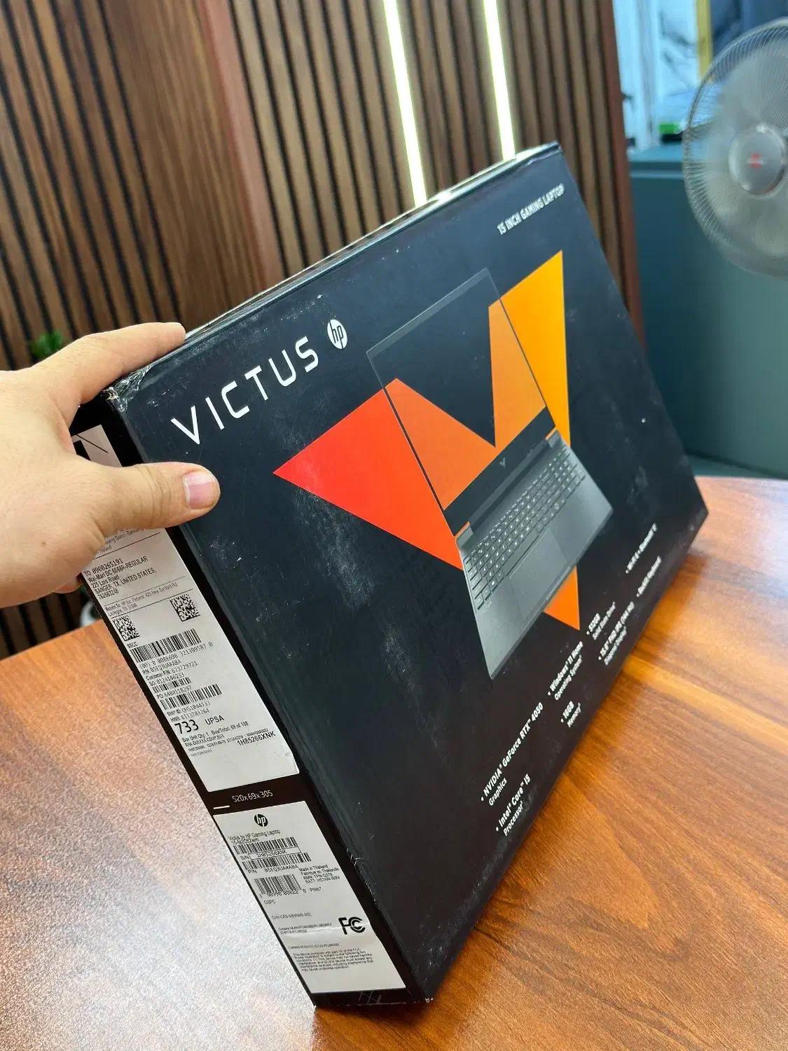 لپتاپ گیمینگ آکبند Hp Victus با 6 گیگ Rtx 4050|رایانه همراه|تهران, فلسطین (میدان انقلاب)|دیوار