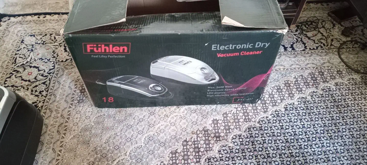 جاروبرقی فولن آلمانی ۲۴۰۰ وات|جاروبرقی، جارو شارژی، بخارشو|تهران, سلسبیل شمالی|دیوار