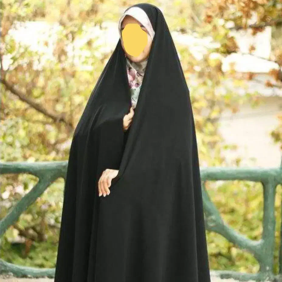 چادر مشکی کرپ|لباس|تاکستان, |دیوار