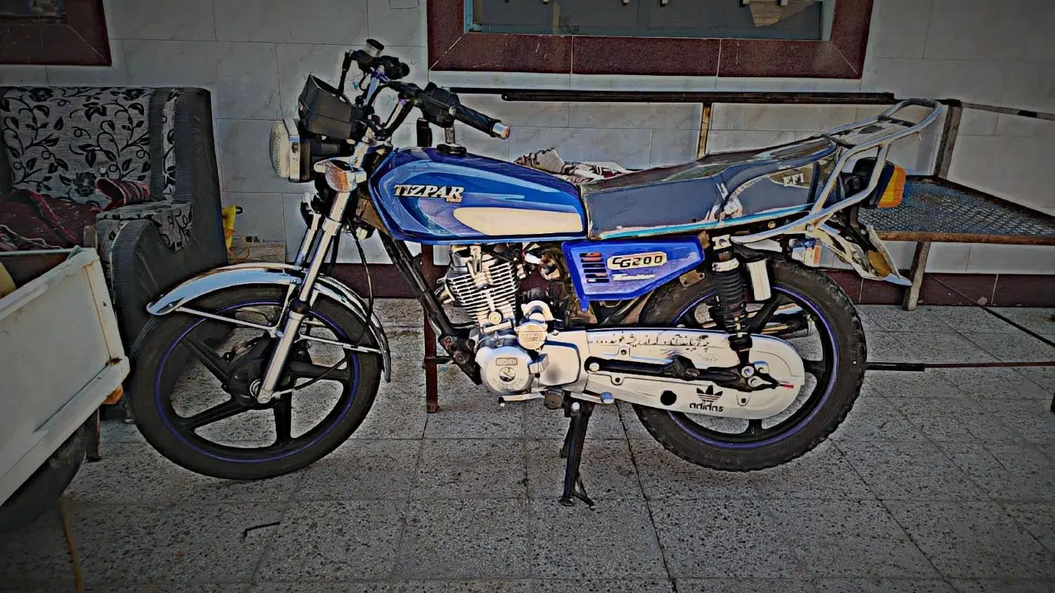 تیزپر توس۲۰۰|موتورسیکلت|تربت‌حیدریه, میدان مرکزی|دیوار