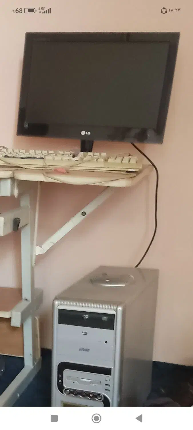 مانیتور ۱۹ اینچ ال جی و مادربرد الگانس|رایانه رومیزی|کرمانشاه, |دیوار