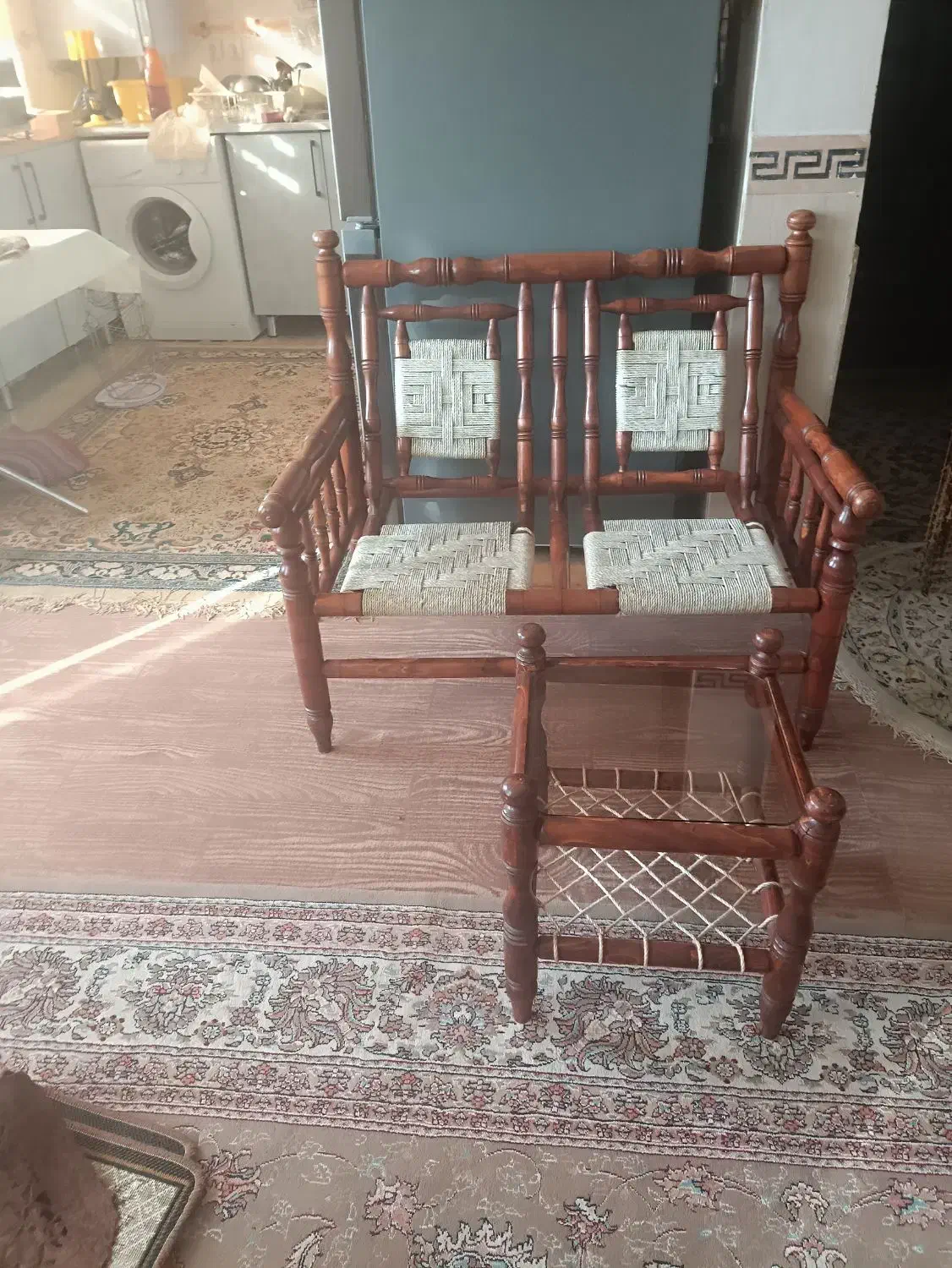 مبل چوبی|مبلمان خانگی و میز عسلی|رودسر, |دیوار