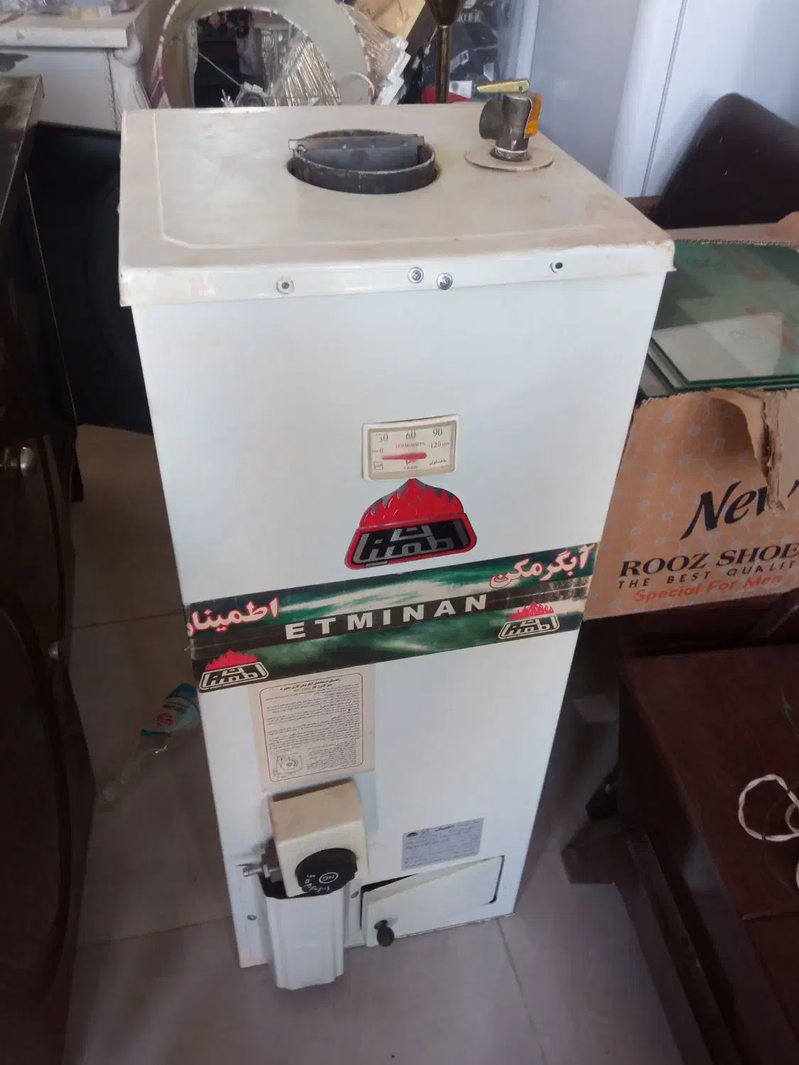 آبگرمکن 50لیتری اطمینان|آبگرمکن، پکیج، شوفاژ|زرین دشت (فارس), |دیوار