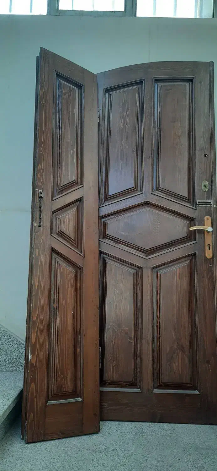 درب چوبی دولنگه|مصالح و تجهیزات ساختمان|مشهد, شهید بهشتی|دیوار