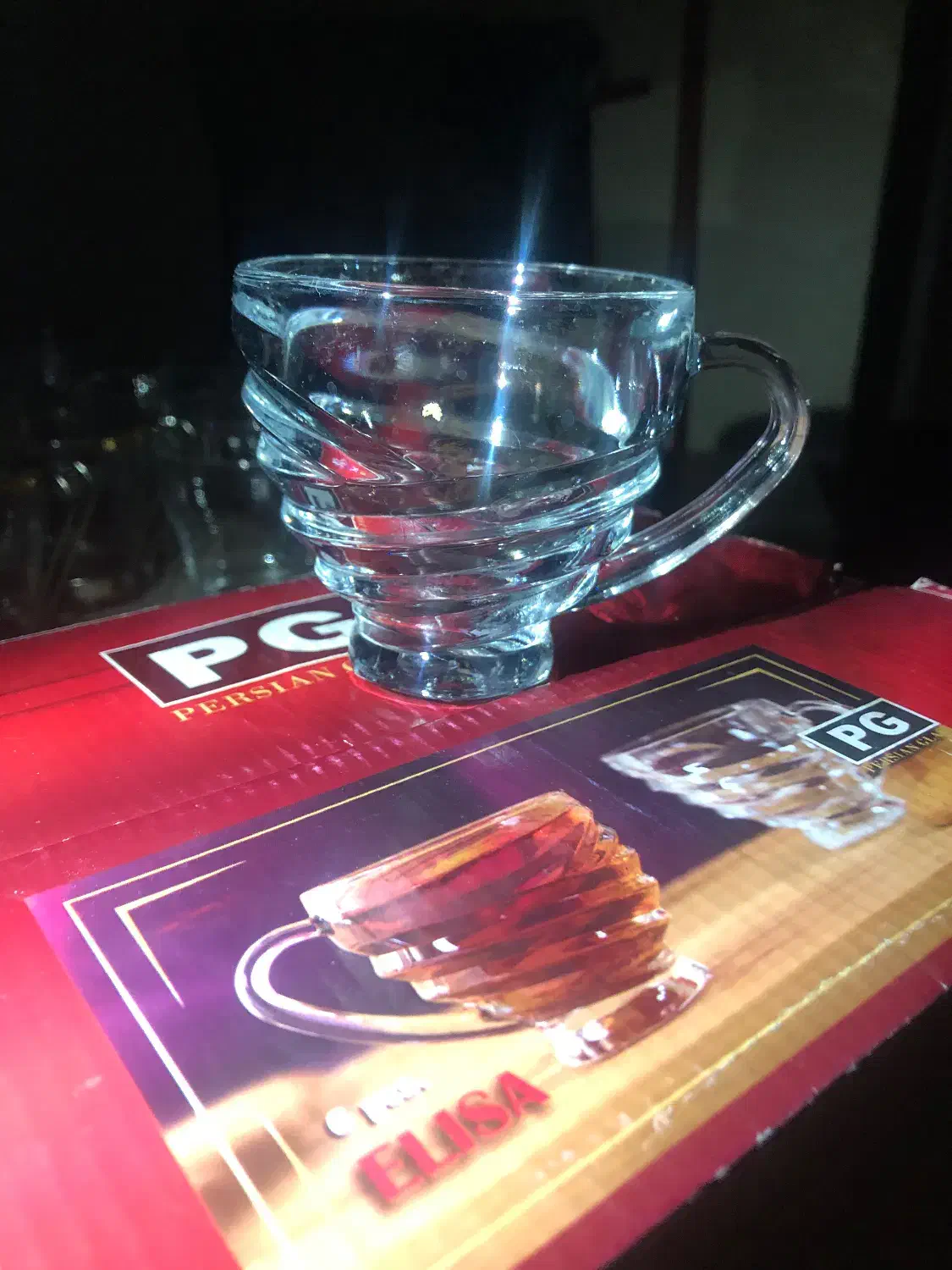 فنجان شفاف نو قیمت مناسب|ظروف سرو و پذیرایی|شاهین‌شهر, عطار|دیوار