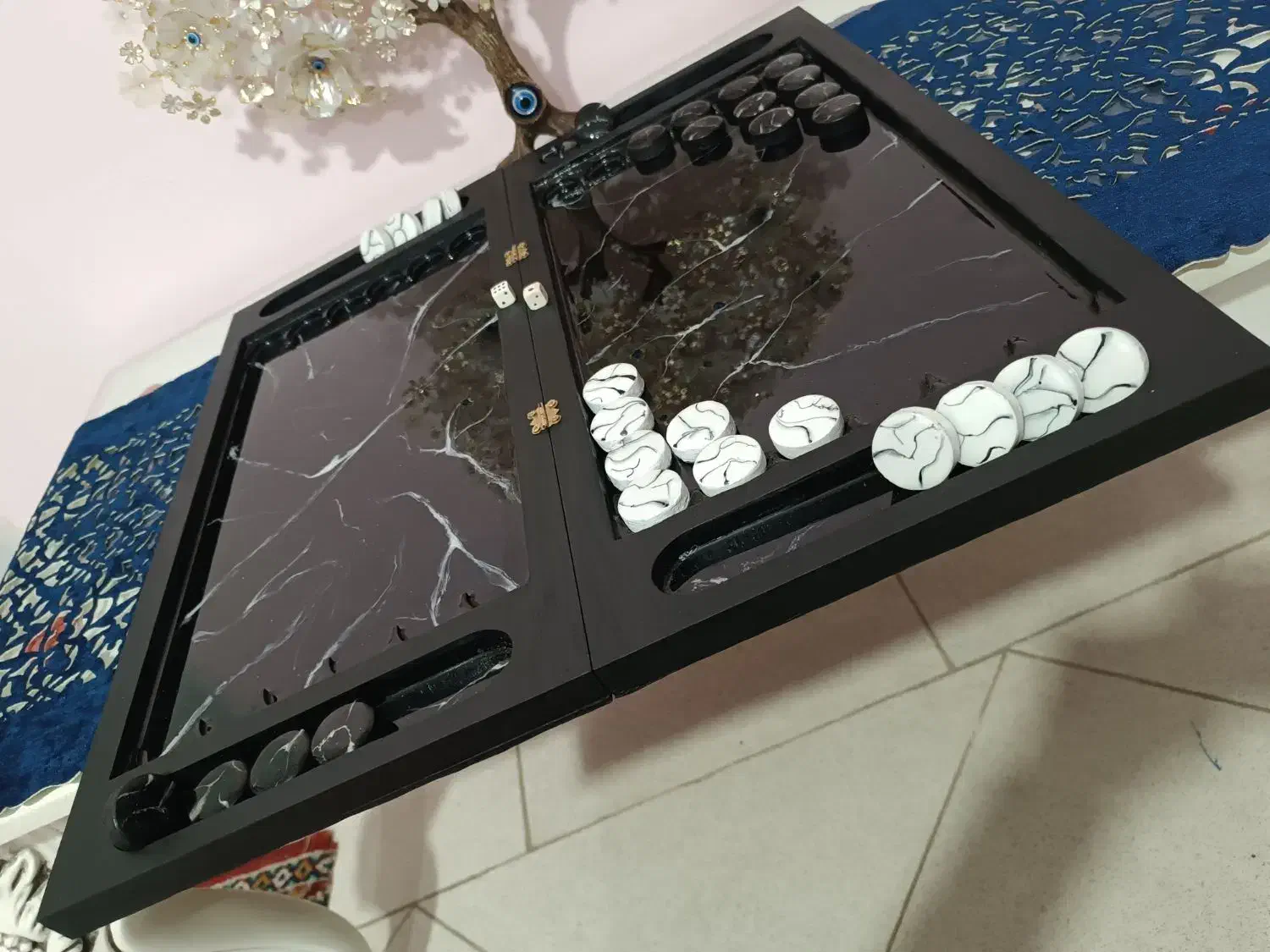 تخته نرد رزینی|کلکسیون و سرگرمی|تهران, جوادیه تهرانپارس|دیوار