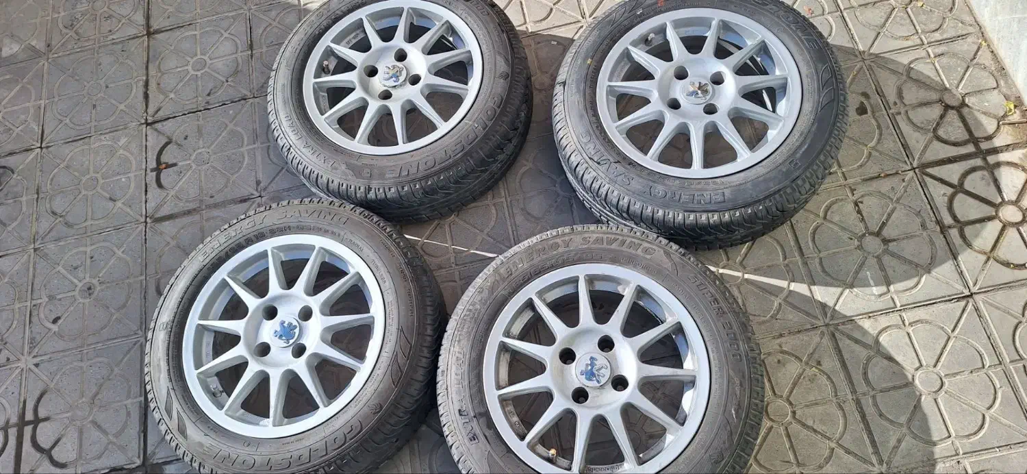 رینگ و لاستیک و بدنه پژو دنا 206 207 پارس|قطعات یدکی و لوازم جانبی|کرمانشاه, |دیوار