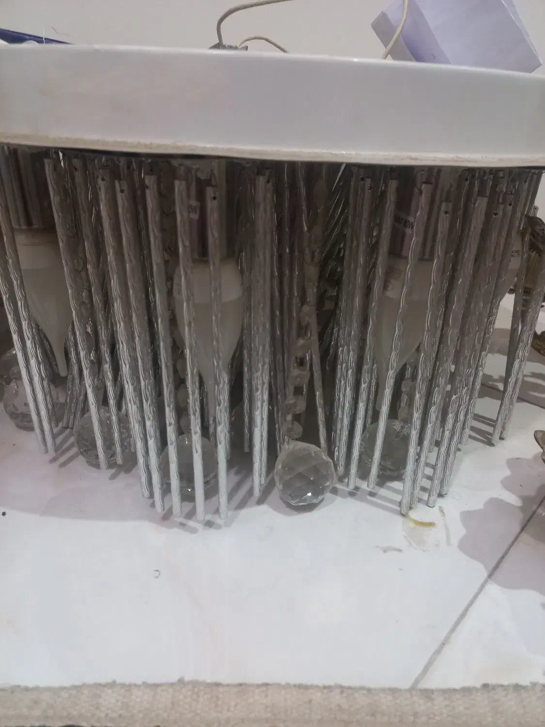 دوعددلوستر پرنور|لوستر و چراغ آویز|تهران, نبی اکرم|دیوار