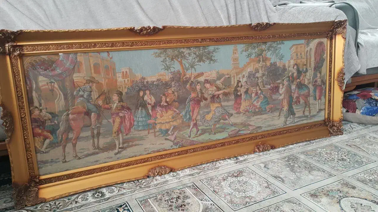 گوبلن قدمت دار طرح خاص|کلکسیون اشیاء عتیقه|تهران, مهران|دیوار