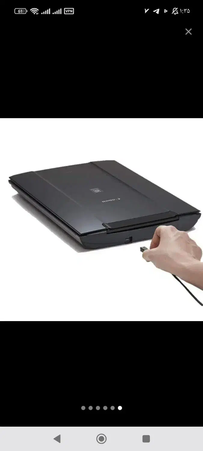 اسکنر Canon LiDE 110  دست‌دوم تمیز و سالم|پرینتر، اسکنر، کپی، فکس|اصفهان, ملک‌شهر|دیوار