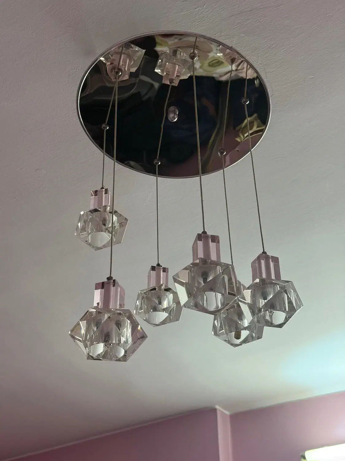 لوستر فانتزی|لوستر و چراغ آویز|تهران, شهرک محلاتی|دیوار