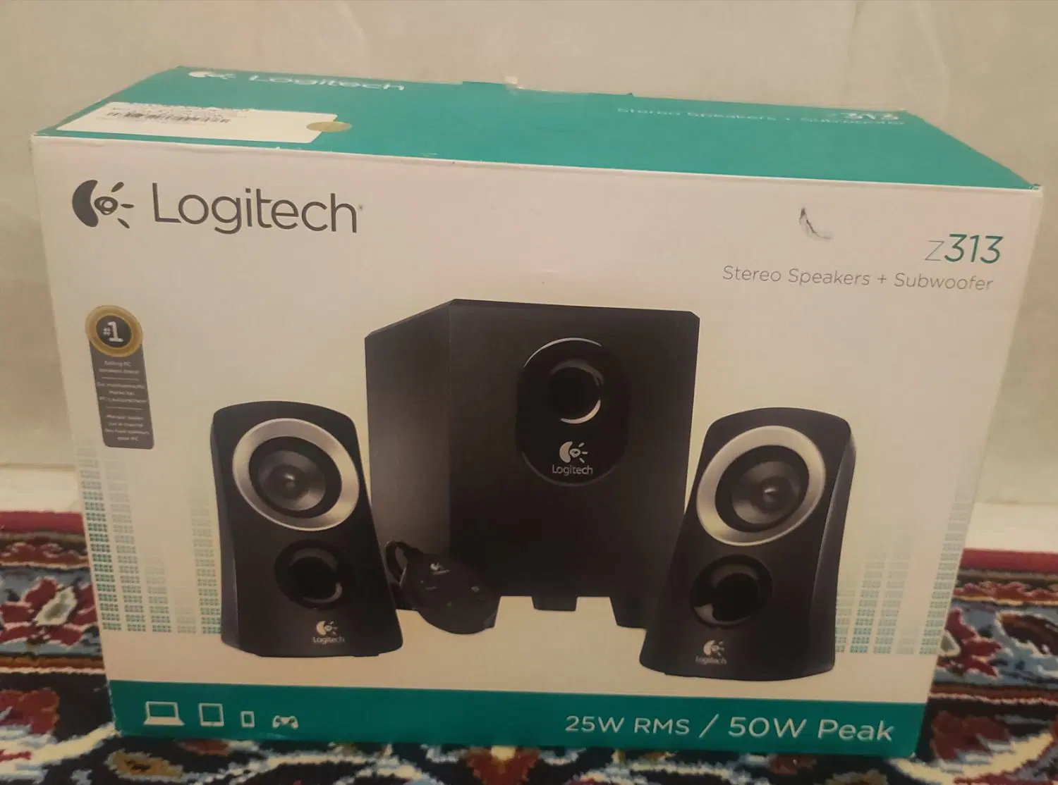 اسپیکر logitech z313|قطعات و لوازم جانبی رایانه|سرپل ذهاب, |دیوار