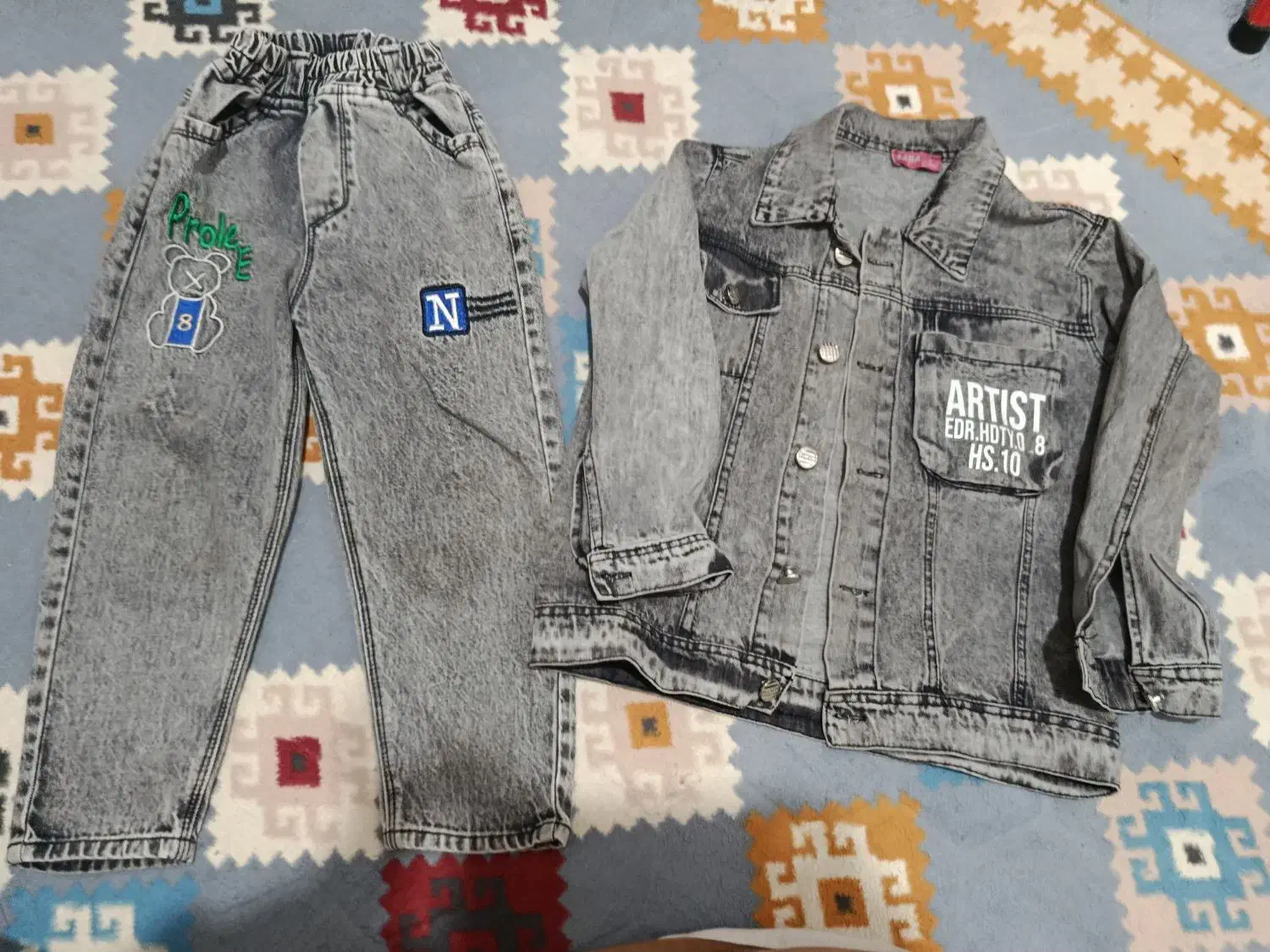 کت لی با شلوار|کفش و لباس بچه|قم, نوبهار|دیوار