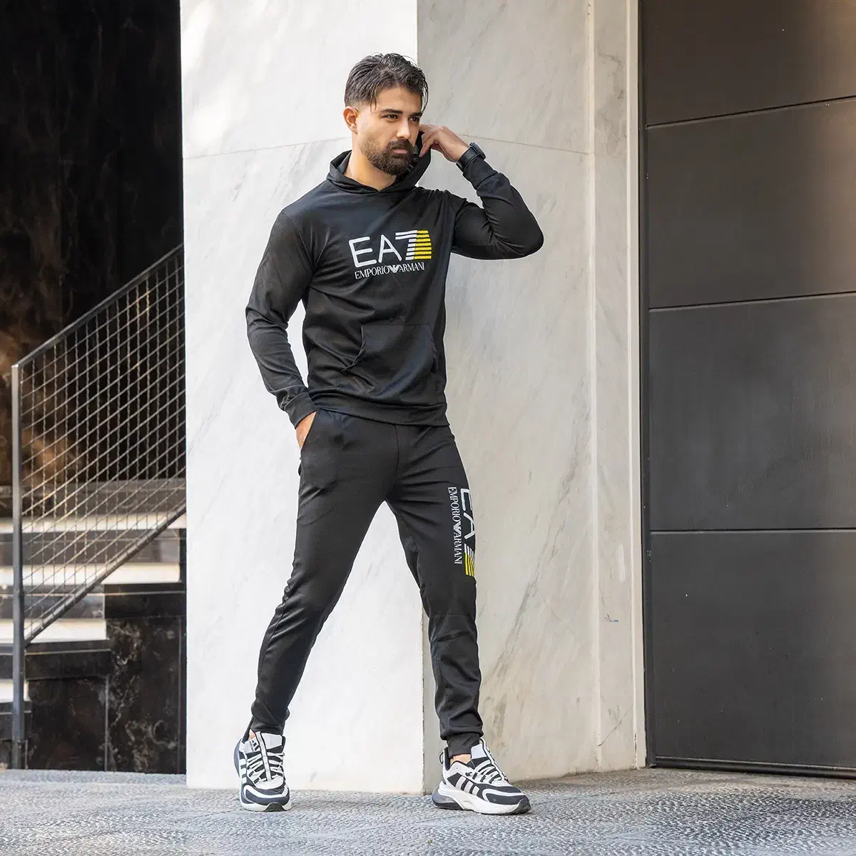 ست هودی شوار EA7 مردانه مدل Dalka|لباس|زنجان, |دیوار