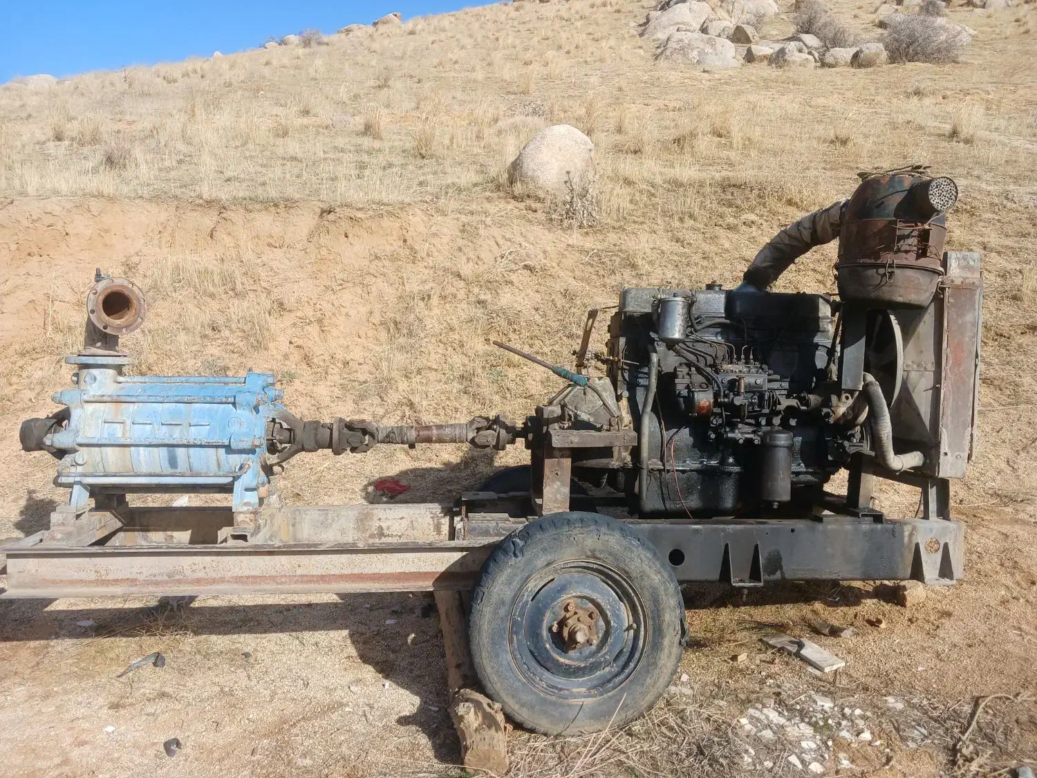 پمپ صد پنج|ماشین‌آلات صنعتی|بروجرد, |دیوار