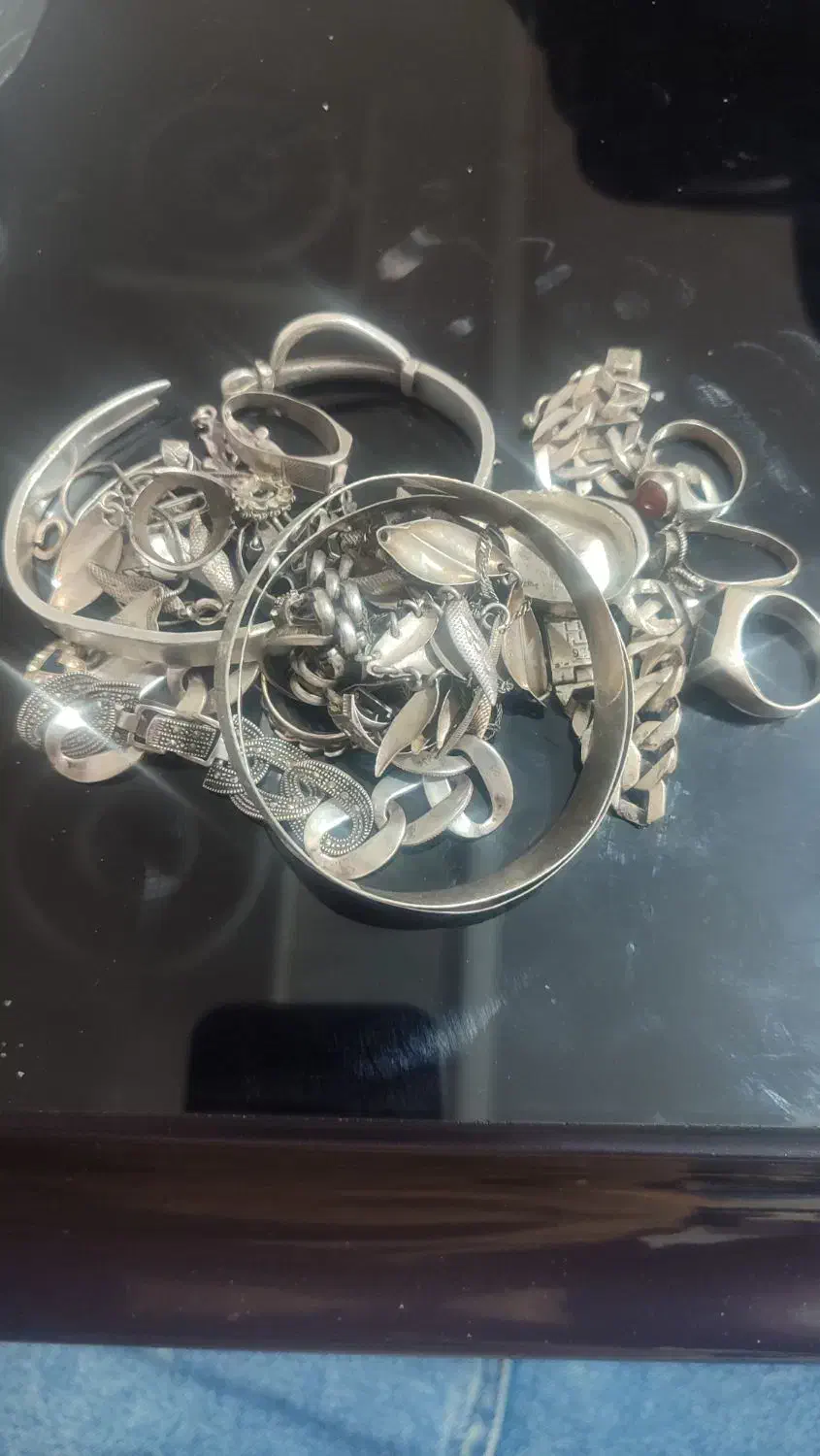 نقره شکسته و سالم|جواهرات|کرمانشاه, |دیوار