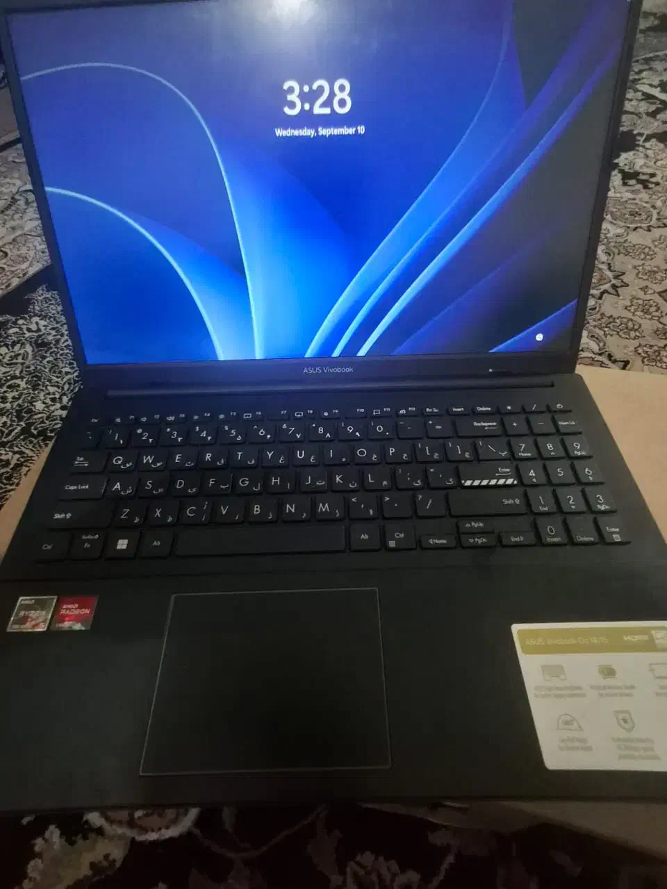 لپ تاپ ایسوس vivobook|رایانه همراه|آبادان, |دیوار