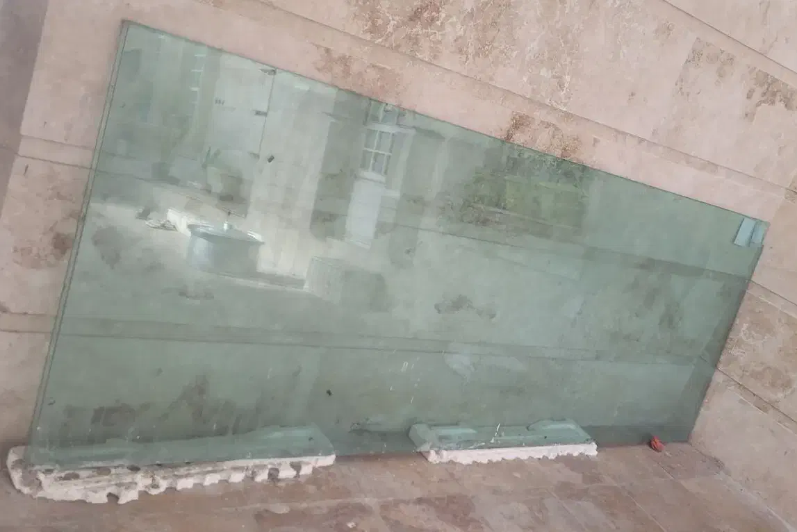 آینه(شیشه سکوریت دوعدد)ابعاد هر کدام ۲.۹۶ در ۱.۱۳|آینه|اندیمشک, |دیوار