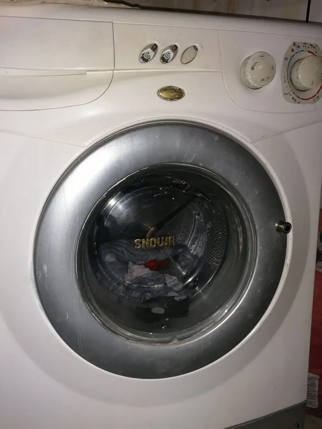 ماشین لباسشویی اسنوا|ماشین لباسشویی و خشککن لباس|مشهد, رده|دیوار