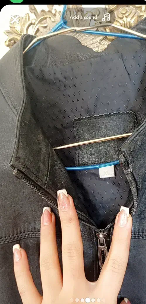 کاپشن مردانه چرم اصل سایزXL|لباس|ری, امین آباد|دیوار