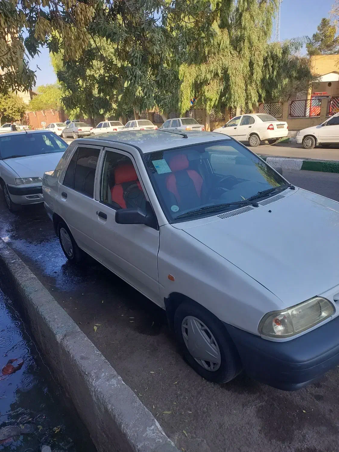 سواری پراید|خودرو سواری و وانت|قم, دروازه چوبی|دیوار