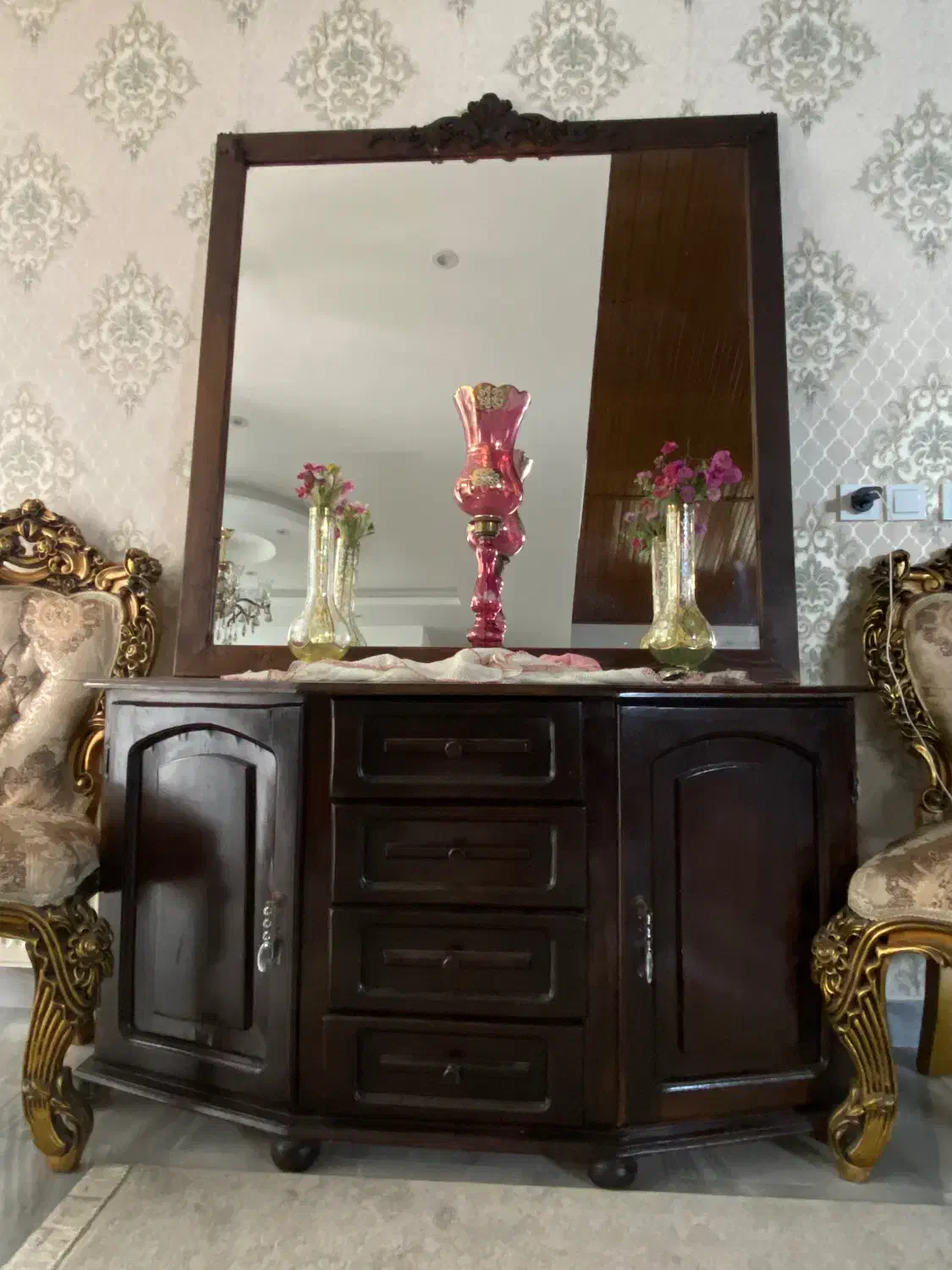 کنسول و آیینه|بوفه، ویترین، کنسول|محمودآباد, |دیوار