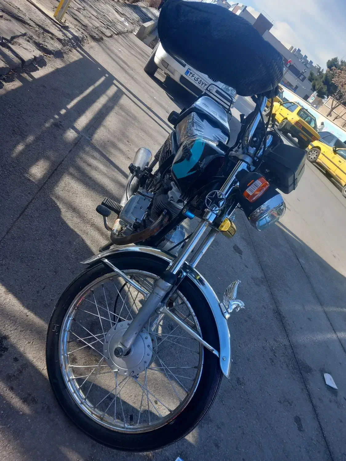 موتور مزاییده ۱۲۵ مدل۸۷|موتورسیکلت|ارومیه, |دیوار