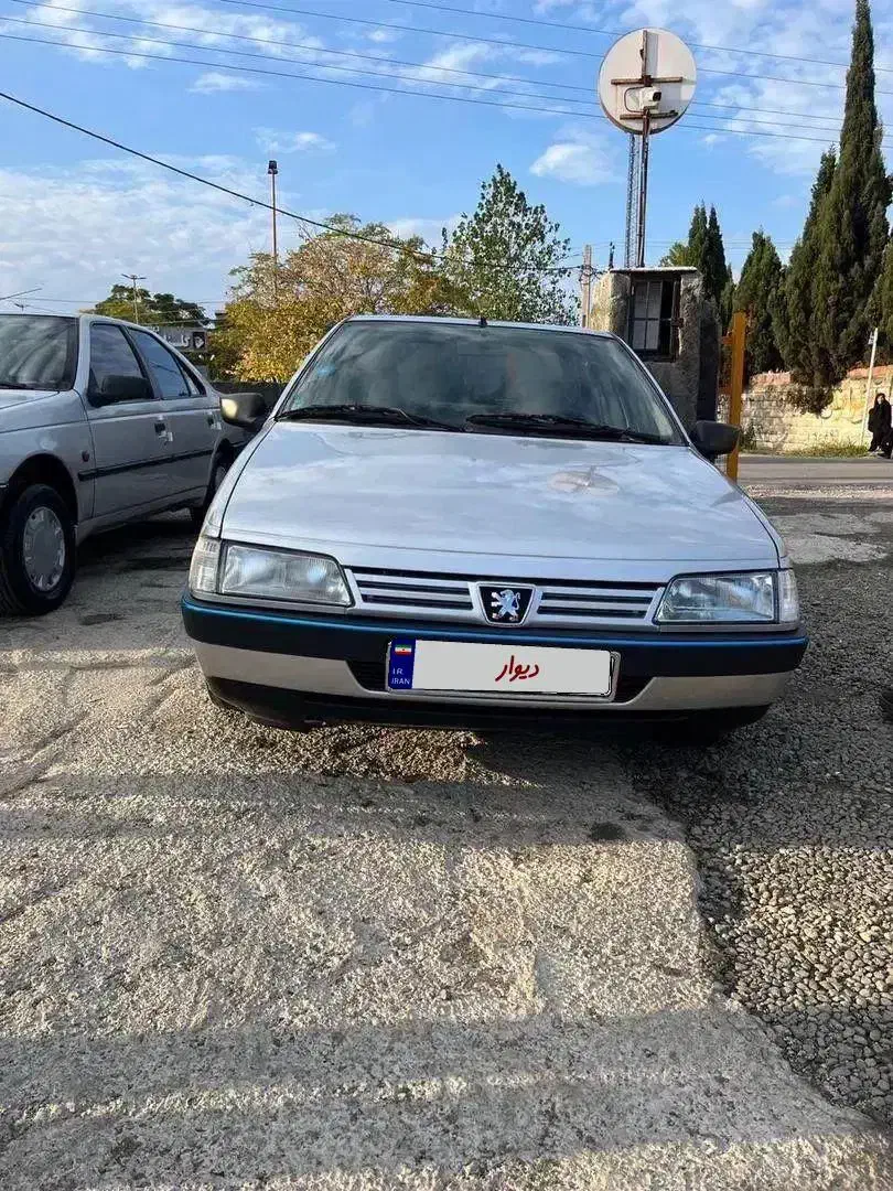 پژو 405 GLX نقره ای 1385|خودرو سواری و وانت|قائم‌شهر, |دیوار