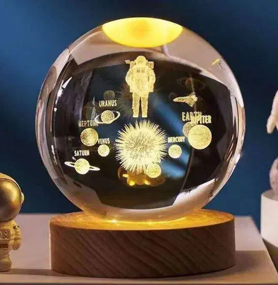 گوی کریستالی و پمپی ثابت و گردان شب خواب کادویی|چراغ خواب و آباژور|تهران, خانی آباد نو جنوبی|دیوار