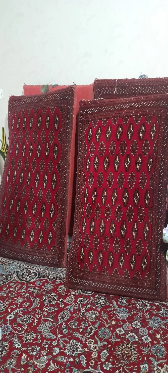 چهار عدد پشتی دستبافت بزرگ|پشتی|تهران, امیر بهادر|دیوار