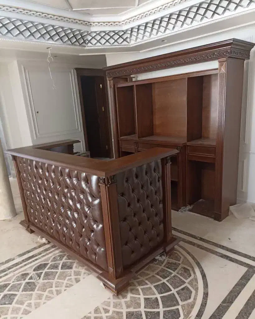 دکوراسیون داخلی چوب و MDF طبق ژورنال۲۰۲۶|کتابخانه، شلف، قفسه‌های دیواری|تهران, سهروردی|دیوار