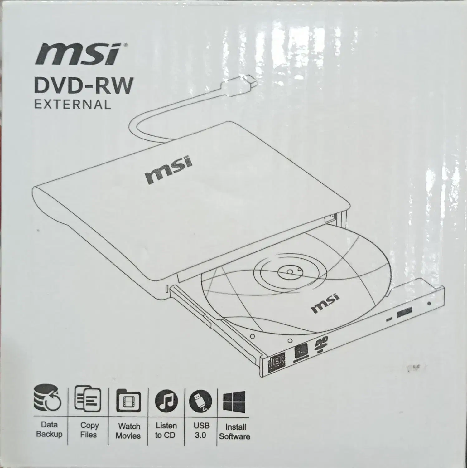 دی وی دی رایتر اکسترنال msi|قطعات و لوازم جانبی رایانه|اسلام‌شهر, مطهری|دیوار