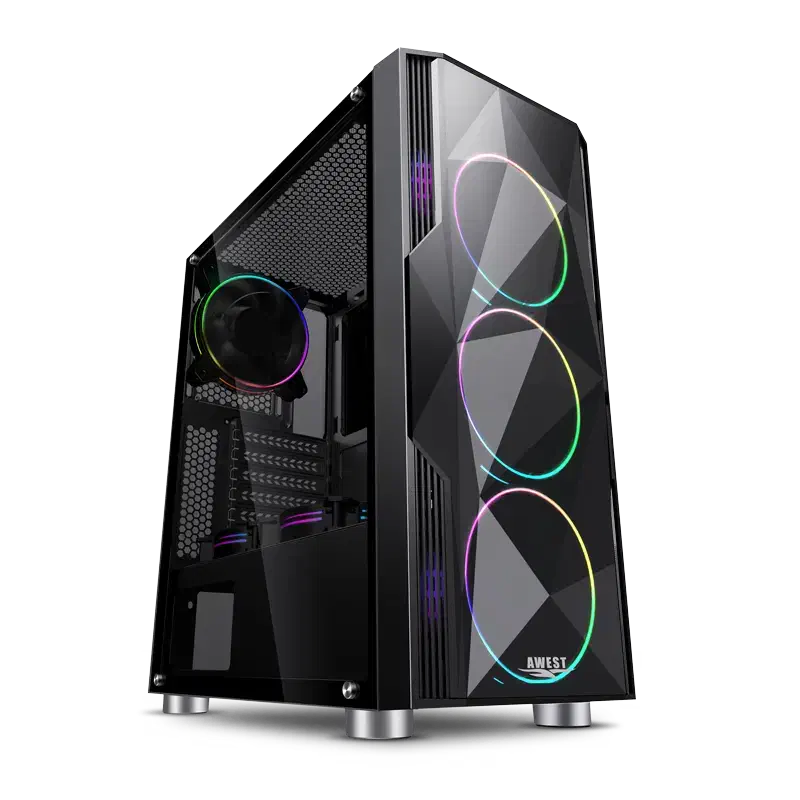 کیس گیمینگ رندرینگ i3 12100F+2060Super|رایانه رومیزی|تهران, باغ فیض|دیوار