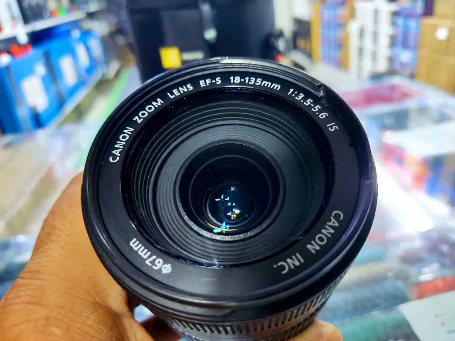 لنز کنان 18*135|دوربین عکاسی و فیلم‌برداری|قم, دورشهر|دیوار