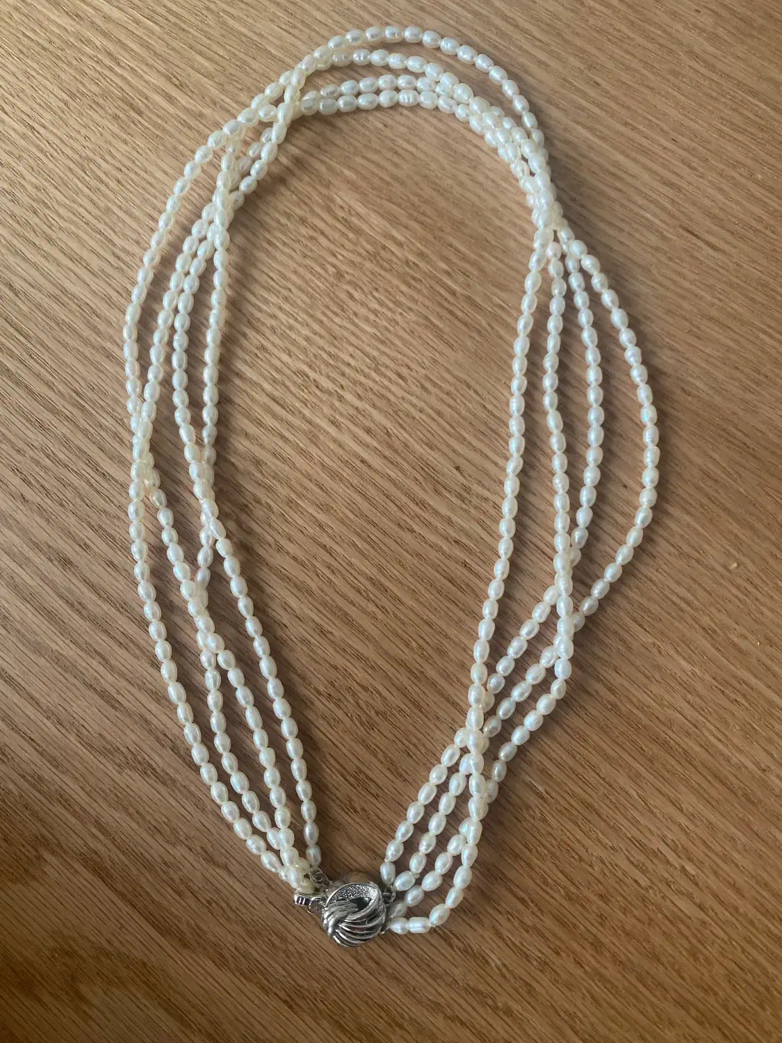 گردنبندمرواریدچهاررج اصل|جواهرات|تهران, آسمان|دیوار