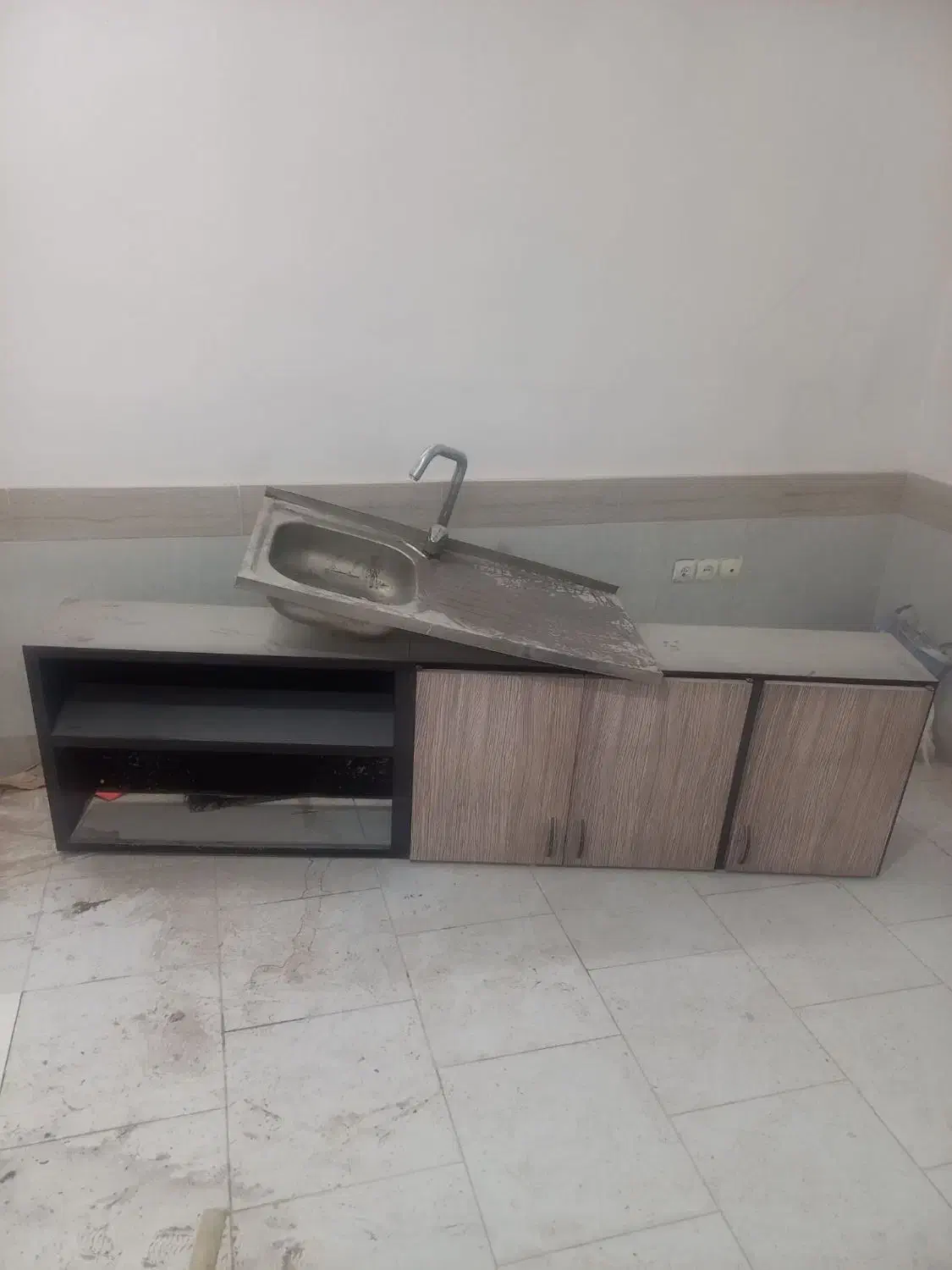 سینگ ظرفشویی با شیر|لوازم سرویس بهداشتی|مشهد, کوی المهدی|دیوار