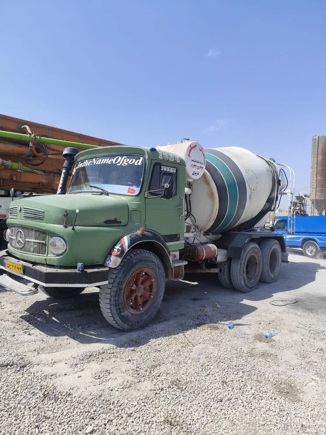 دکل پمپ انتقال بتن52متری ب همراه میکسر|ماشینآلات صنعتی|بندرعباس, |دیوار