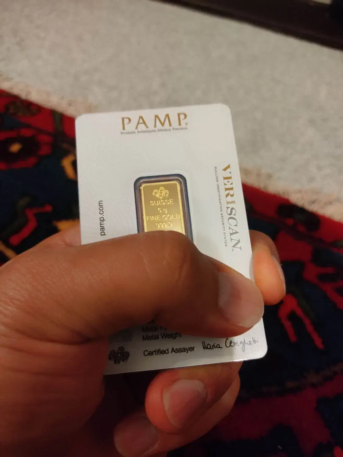 شمش طلا سوییسی PAMP|جواهرات|تهران, سهروردی|دیوار