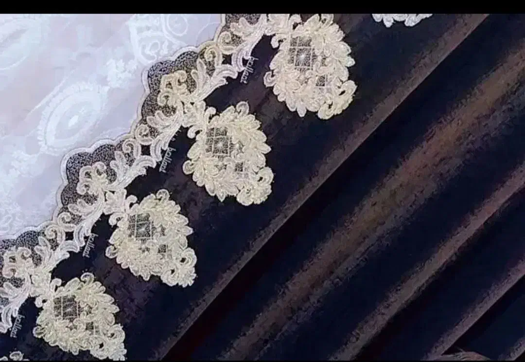 یک عدد پرده با 2عدد شال|پرده، رانر، رومیزی|نهاوند, |دیوار