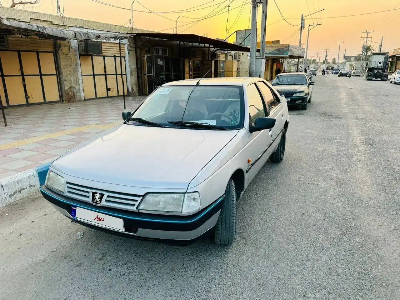 ۴۰۵ مدل ۸۹ تما اب رنگ خیلی تمیز بدون خط خش|خودرو سواری و وانت|پیشین, |دیوار