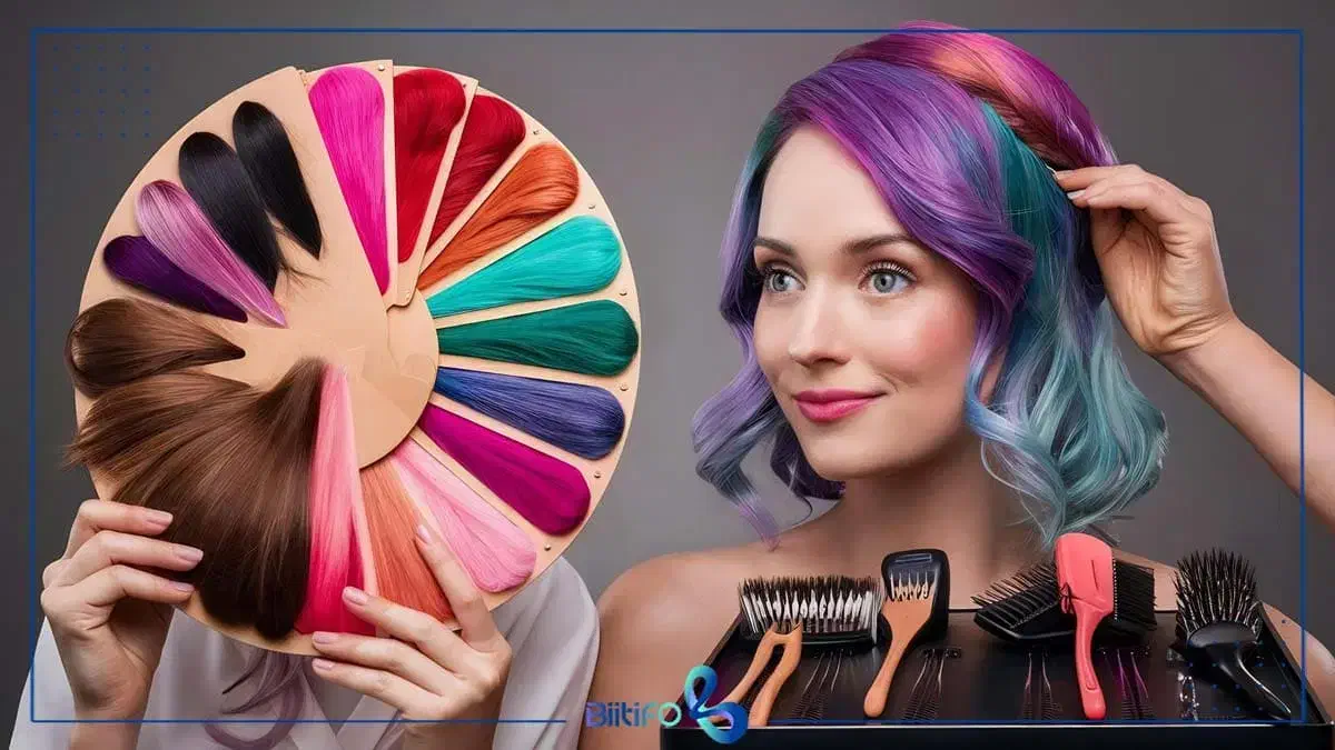 مدل برای رنگ و لایت میخواهم برای روزه امتحانم|خدمات آرایشگری و زیبایی|برخوار, |دیوار