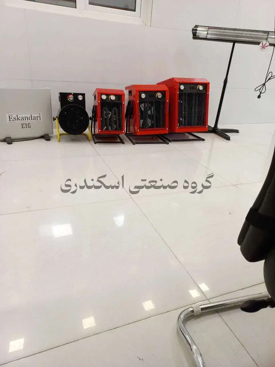 هیتر بخاری 4 کیلووات فن دار تکفاز برقی|بخاری، هیتر، شومینه|زاهدان, |دیوار
