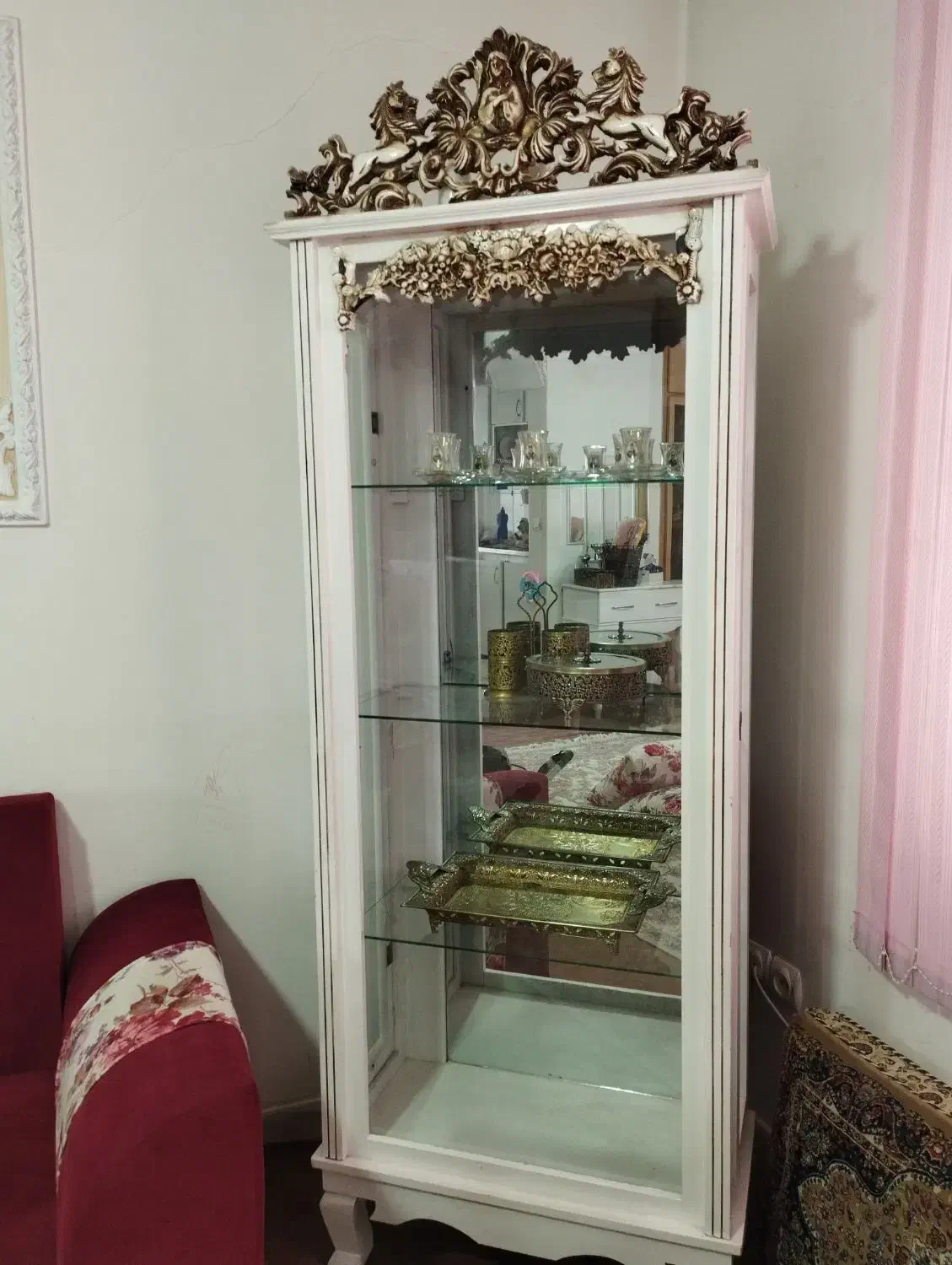 بوفه سفید|بوفه، ویترین، کنسول|سنندج, |دیوار