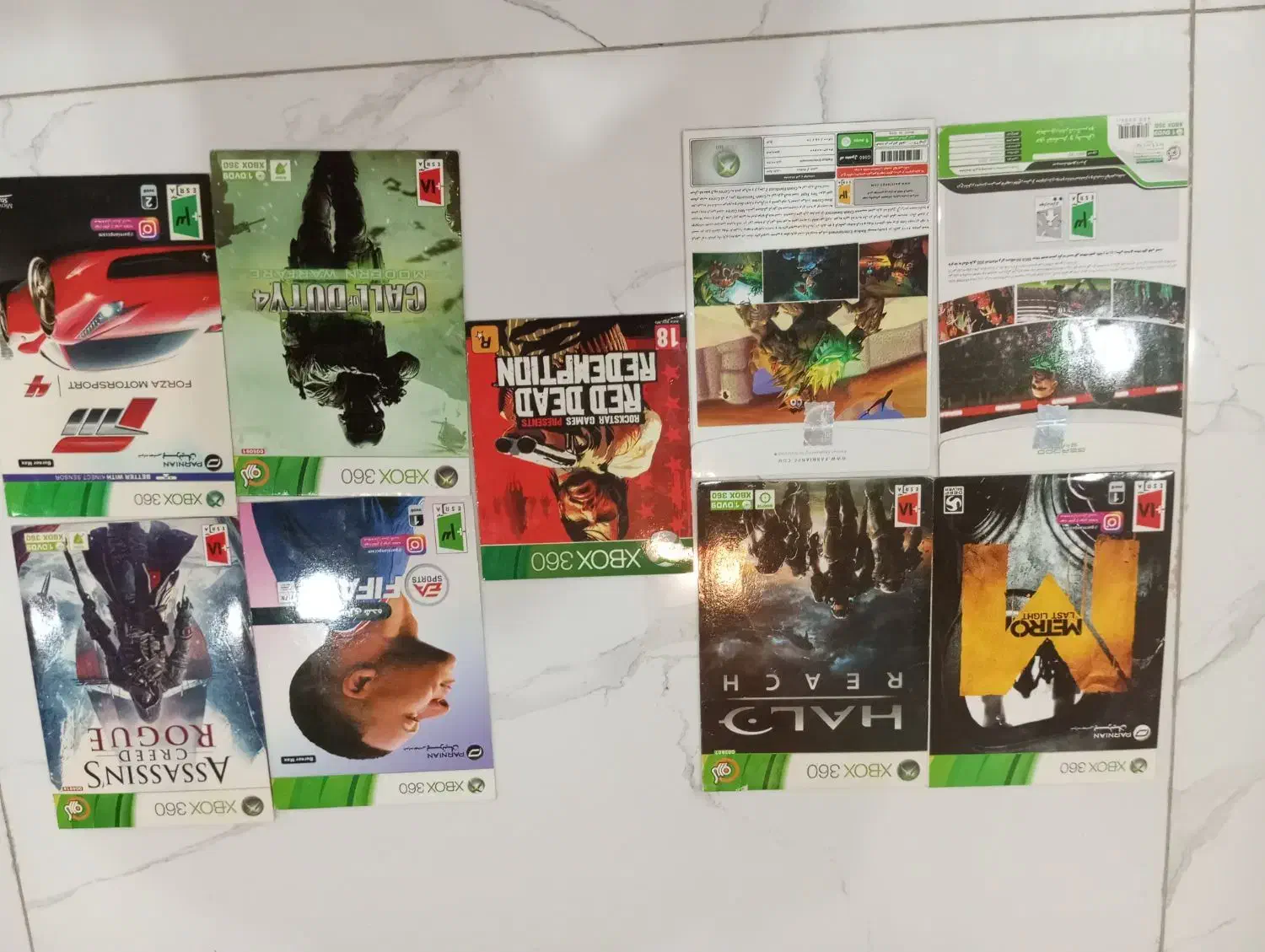 سی دی ایکس باکس 360نو بازنشده|کنسول، بازی ویدئویی و آنلاین|رباط‌کریم, رباط‌کریم|دیوار