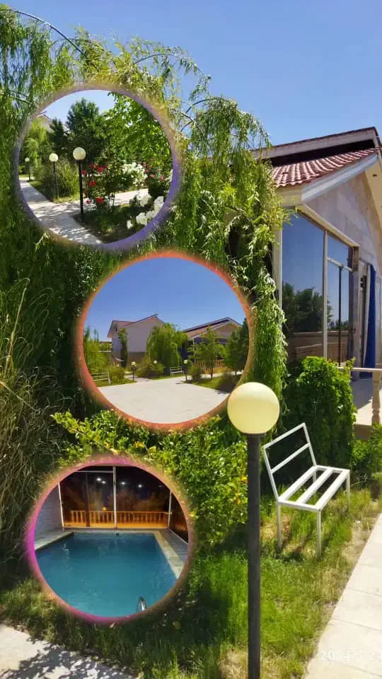 اجاره ویلا باغ با استخر آب گرم|اجارهٔ کوتاهمدت ویلا و باغ|شیراز, قلات|دیوار