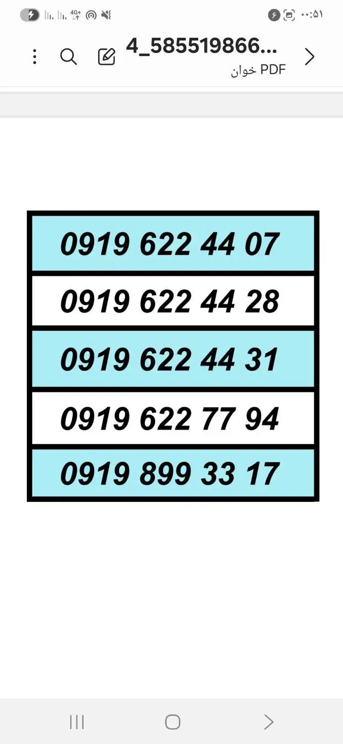 0919.30.60.789|سیم‌کارت|شهریار, شهریار|دیوار