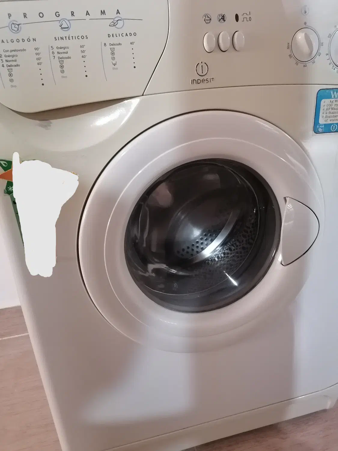 ماشین لباسشویی ایندوزیت|ماشین لباسشویی و خشک‌کن لباس|ابهر, |دیوار