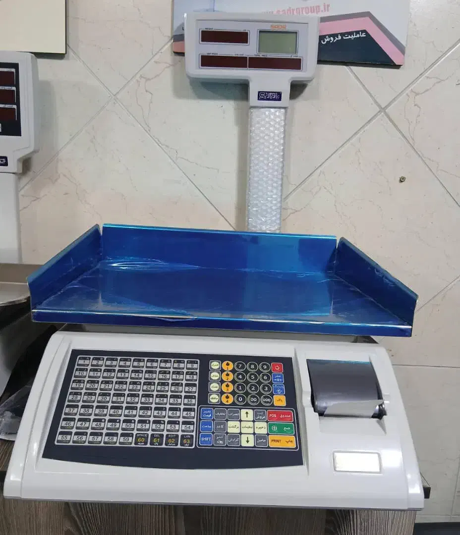 ترازو 70 کیلوی  چاپگردار 7 و 8رقم اعشار قیمت واحد|فروشگاه و مغازه|رشت, شهرک آیت الله منتظری|دیوار