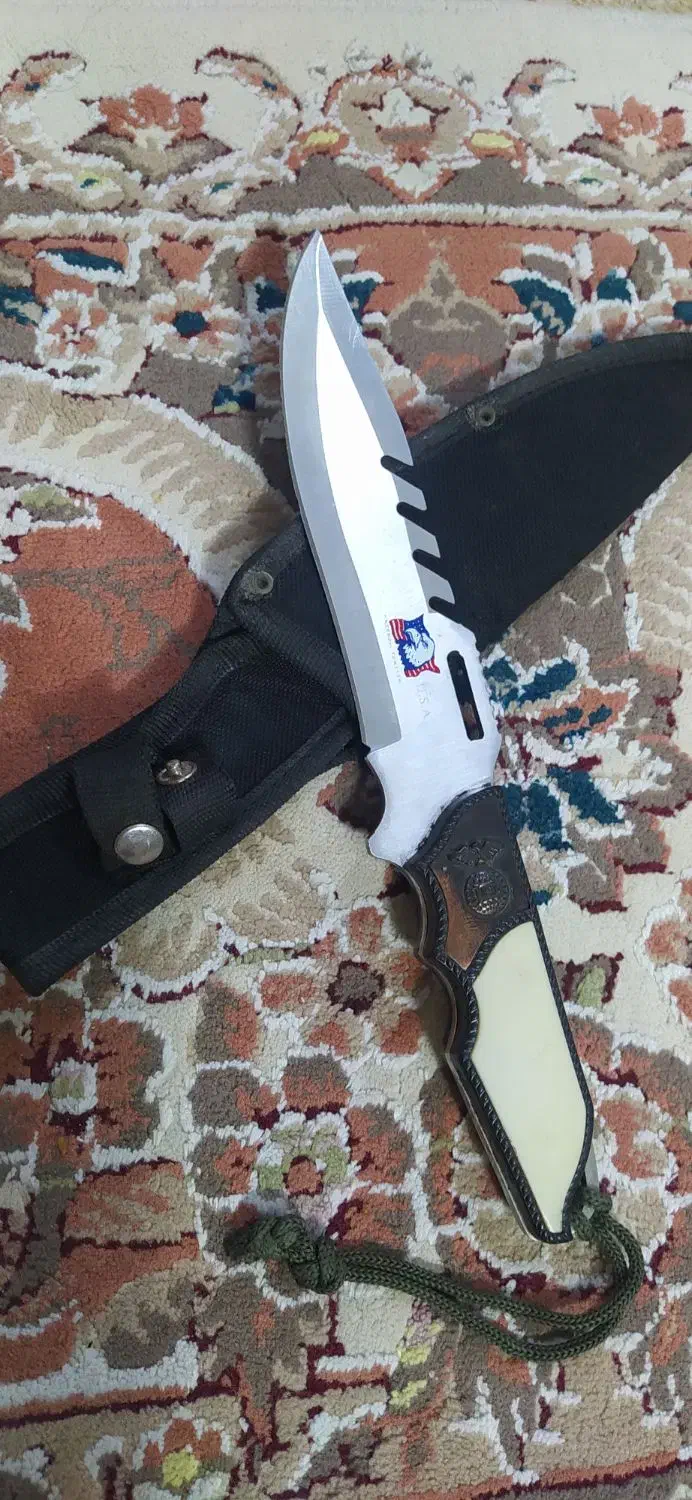 خنجر شکاری USAاصل|کوهنوردی و کمپینگ|کاشمر, |دیوار