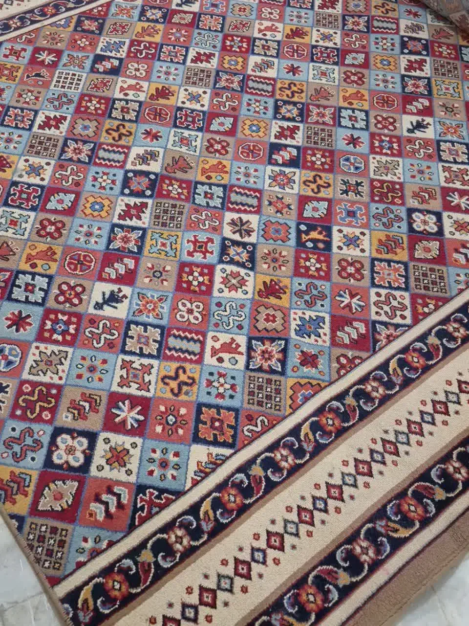 فرش|گلیم، جاجیم، گبه|اردکان, |دیوار